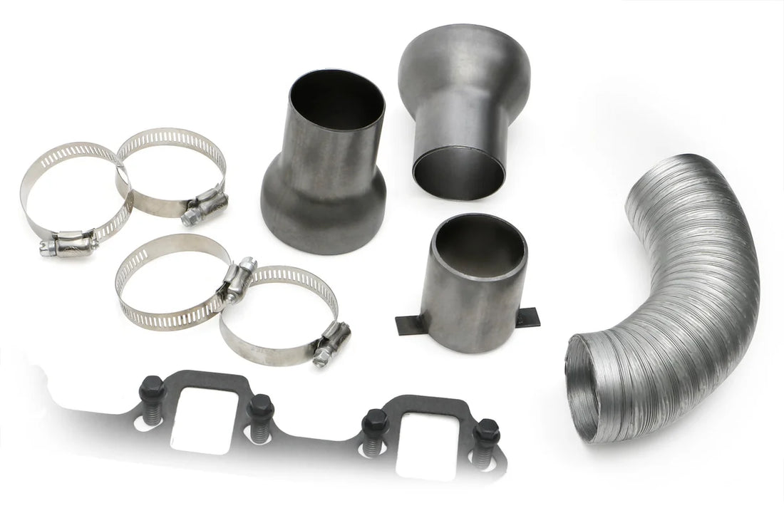 Hedman Hedders SIlver EO Headers fits 1982-1996 Ford Bronco / 1980-1985 Ford F-250 / F-350 351W 5.8L 2WD/4WD - Installatio...