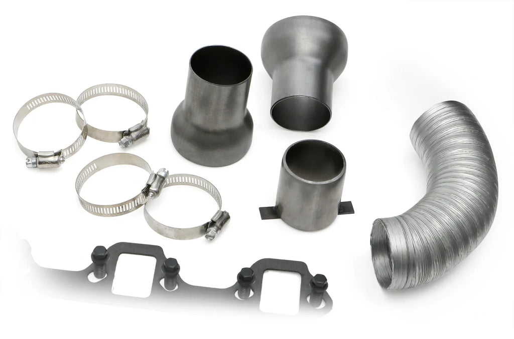 Hedman Hedders SIlver EO Headers fits 1982-1996 Ford Bronco / 1980-1985 Ford F-250 / F-350 351W 5.8L 2WD/4WD - Installatio...