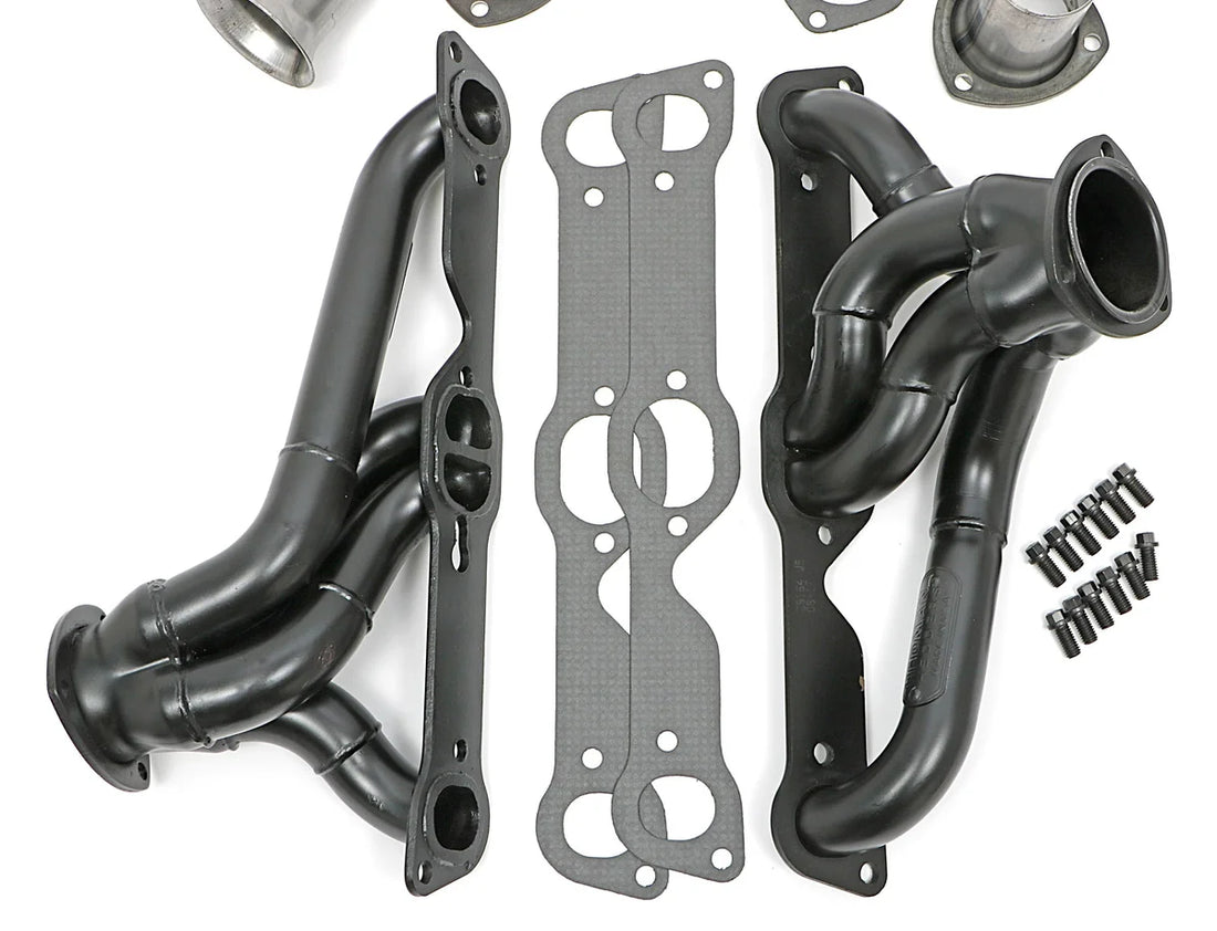 Hedman Hedders Shorty Headers For 1970-79 Pontiac Firebird with Pontiac 326-455 28164 - Side View