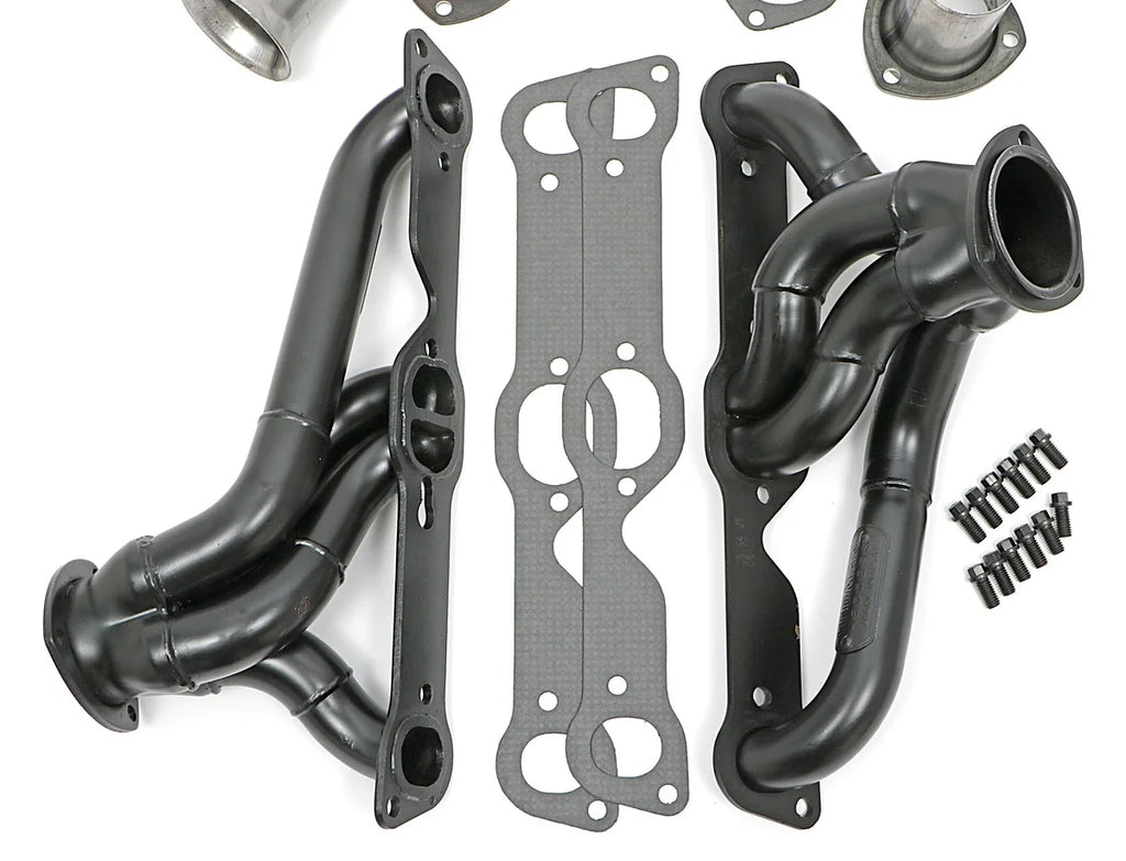 Hedman Hedders Shorty Headers For 1970-79 Pontiac Firebird with Pontiac 326-455 28164 - Side View