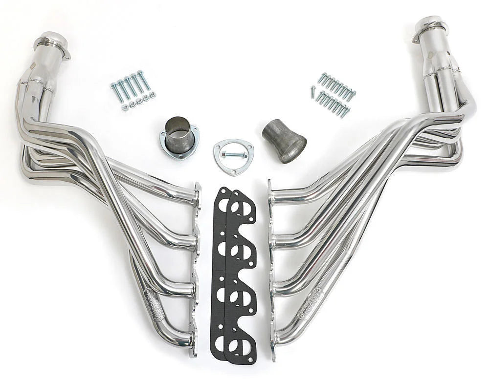Hedman Hedders Silver 1-5/8 in. Long Headers 89366 fits 1978-1979 Ford Bronco / 1977-1979 Ford F-150 / 1977-1979 Ford F-25...