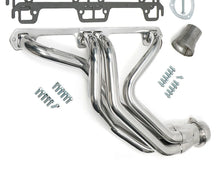Load image into Gallery viewer, Hedman Hedders Silver 1-5.8 in. Long-Tube Headers 99206 fits 1972-1983 Jeep CJ5 / 1972-1975 Jeep CJ6 / 1976-1986 Jeep CJ7 - Installation Vi...