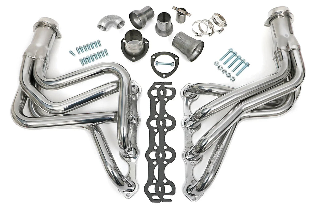 Hedman Hedders Silver 50-State Legal Headers fits 1969-1979 Ford F-100 / F-150 302 2WD - Main Product View