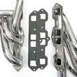 Load image into Gallery viewer, Hedman Hedders Silver Long-Tube EO Headers for 68-76 Olds 442, Cutlass, F85 w/Olds 400-455 - Installation View