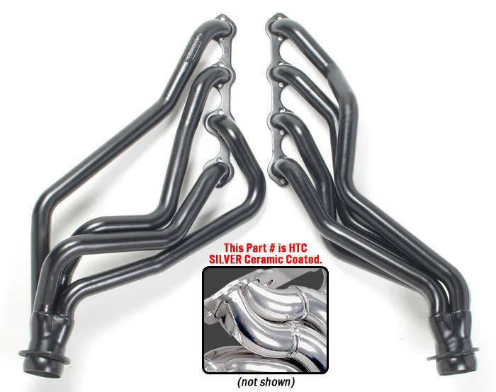 Hedman Hedders Silver Long-Tube Engine Swap Headers 88666 fits 1969-1973 Ford Mustang / Ranchero / Torino - Main Product View