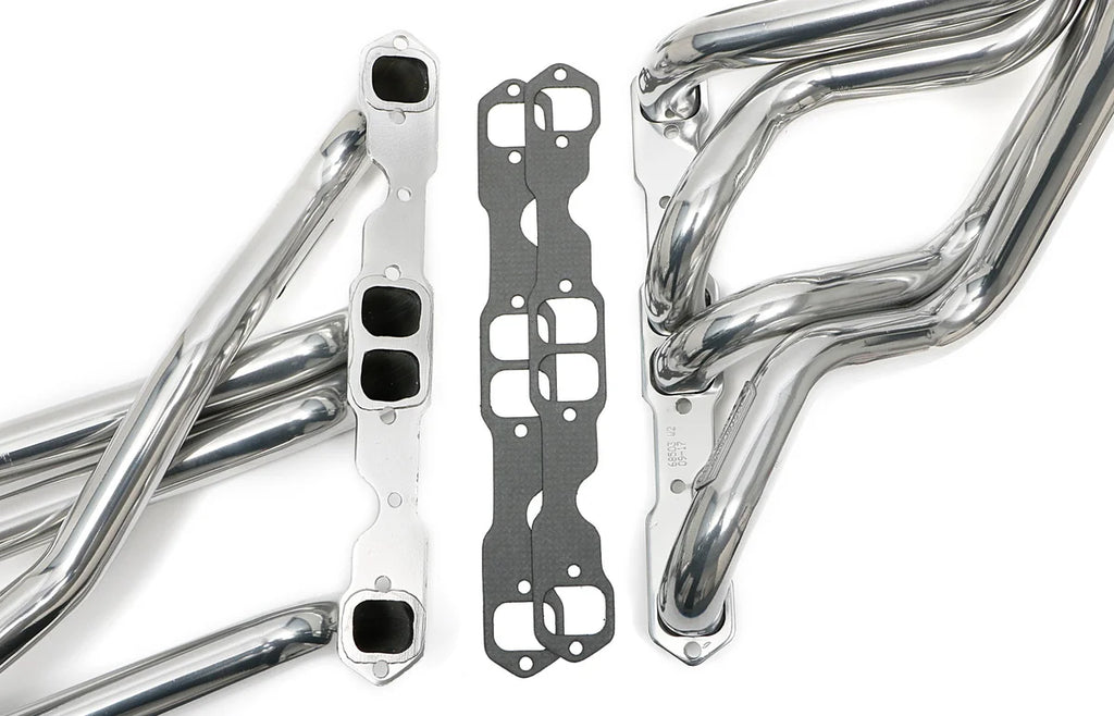 Hedman Hedders Silver Long-Tube Headers 283-400, Close Ratio PS fits 1967-1969 Chevrolet Camaro / 1968 Chevrolet Chevy II ...
