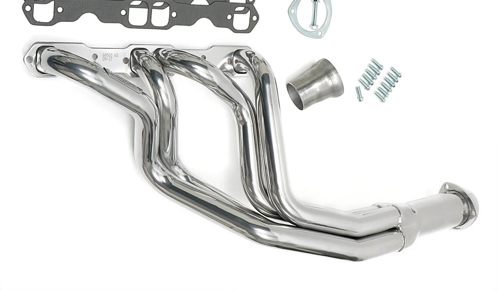 Hedman Hedders Silver Long-Tube Headers 283-400, Close Ratio PS fits 1967-1969 Chevrolet Camaro / 1968 Chevrolet Chevy II ...