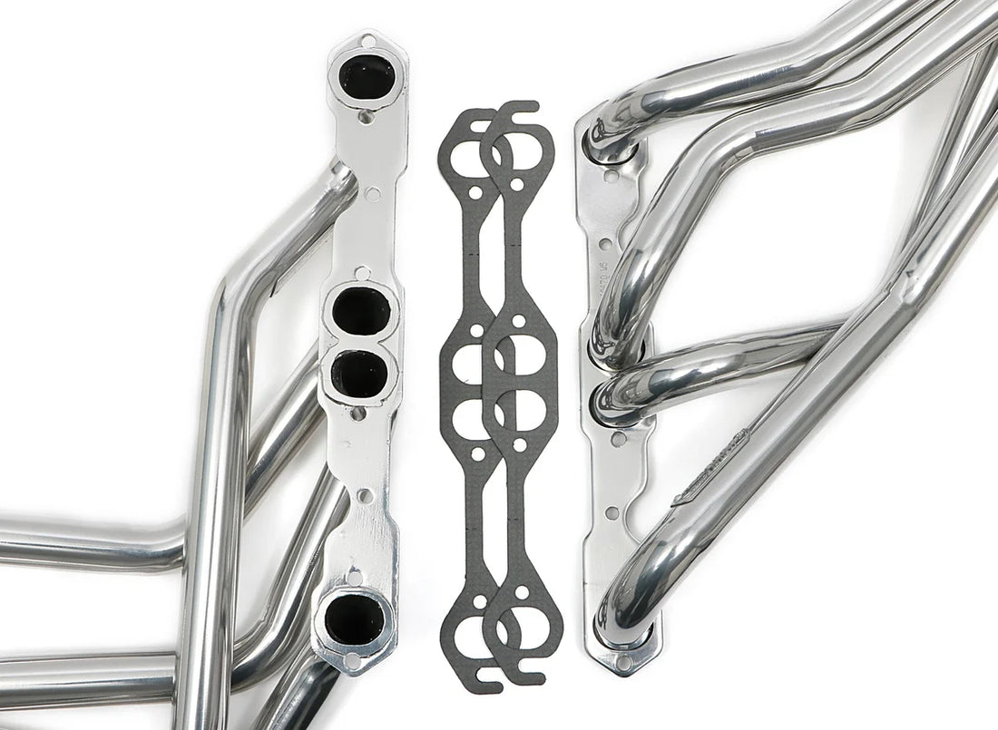 Hedman Hedders Silver Long-Tube Headers 283-400, Close Ratio PS fits 1967-1981 Chevrolet Camaro / 1968 Chevrolet Chevy II ...