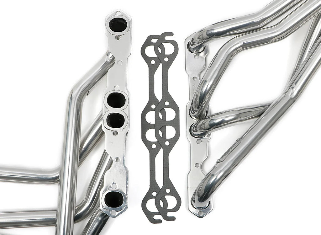 Hedman Hedders Silver Long-Tube Headers 283-400, Close Ratio PS fits 1967-1981 Chevrolet Camaro / 1968 Chevrolet Chevy II ...