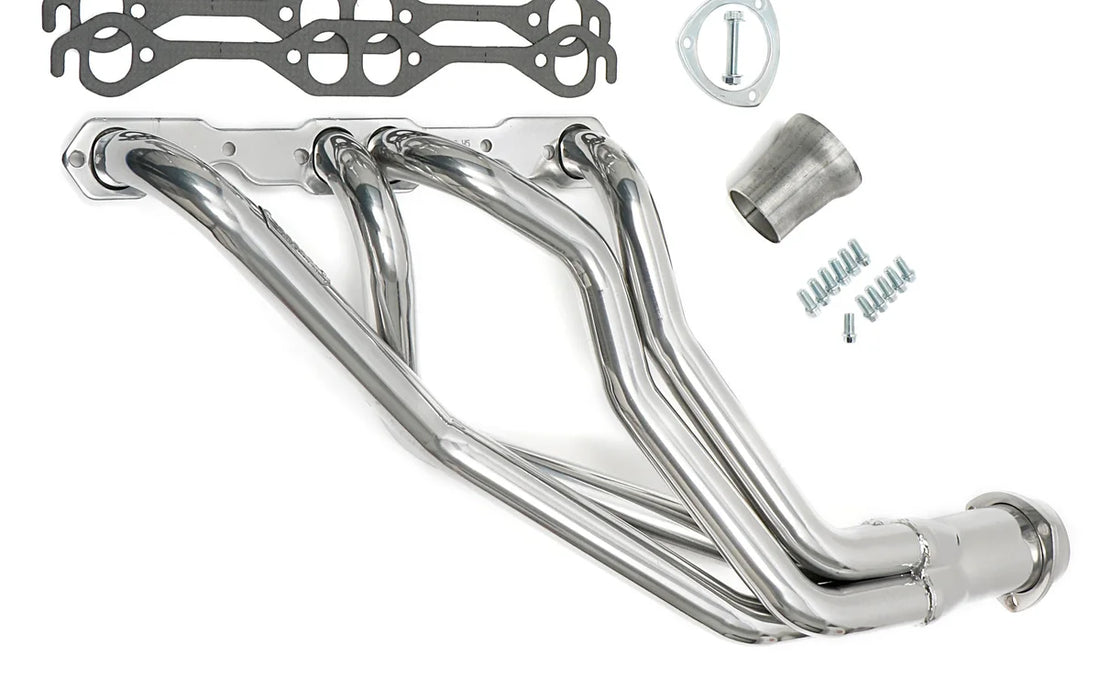 Hedman Hedders Silver Long-Tube Headers 283-400, Close Ratio PS fits 1967-1981 Chevrolet Camaro / 1968 Chevrolet Chevy II ...