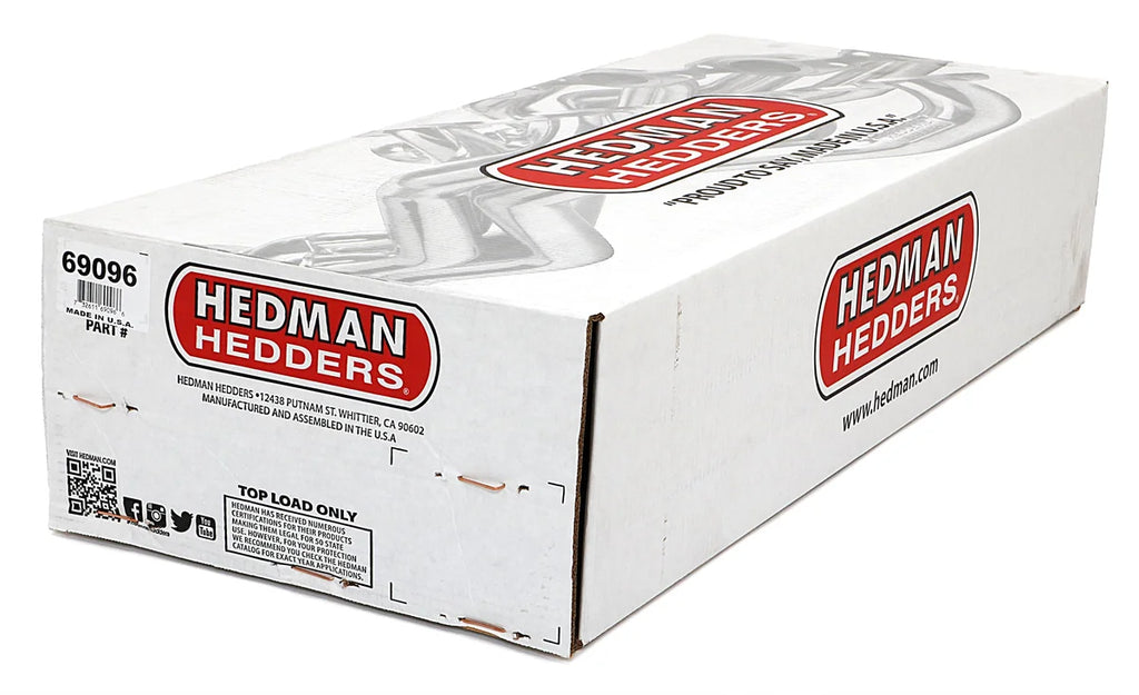 Hedman Hedders Silver Long-Tube Headers 283-400 fits 1967-1969 1975-1980 Chevrolet / GMC 2WD / 4WD Trucks / Suvs - Additio...