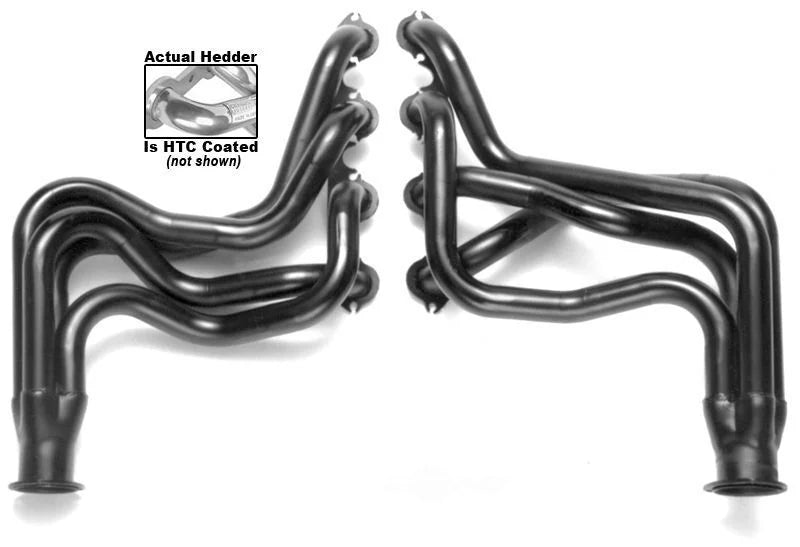 Hedman Hedders Silver Long-Tube Headers 89346 fits 1983-1987 Ford F-250 / F-350 - Main Product View