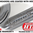 Load image into Gallery viewer, Hedman Hedders Silver Long-Tube Headers For Right-Hand Drive 1970-74 Range Rover 215 (3.5L V8) 39806 - Side View