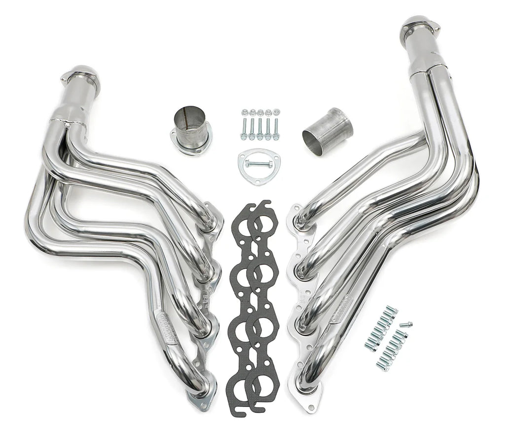 Hedman Hedders Silver Long-tube Headers 396-502 fits 1964-1975 Chevrolet Bel Air / Biscayne / Brookwood / Camaro / Caprice...