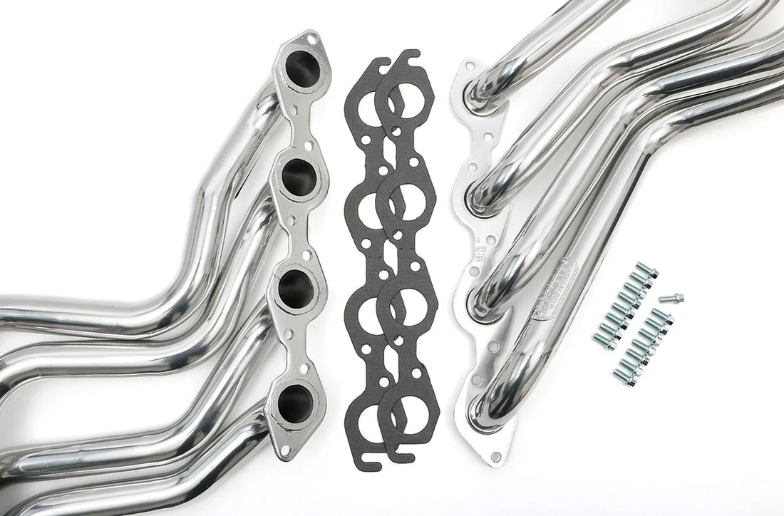 Hedman Hedders Silver Long-tube Headers 396-502 fits 1964-1975 Chevrolet Bel Air / Biscayne / Brookwood / Camaro / Caprice...