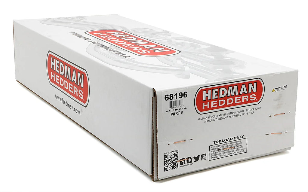 Hedman Hedders Silver Long-tube Headers 396-502 fits 1964-1975 Chevrolet Bel Air / Biscayne / Brookwood / Camaro / Caprice...