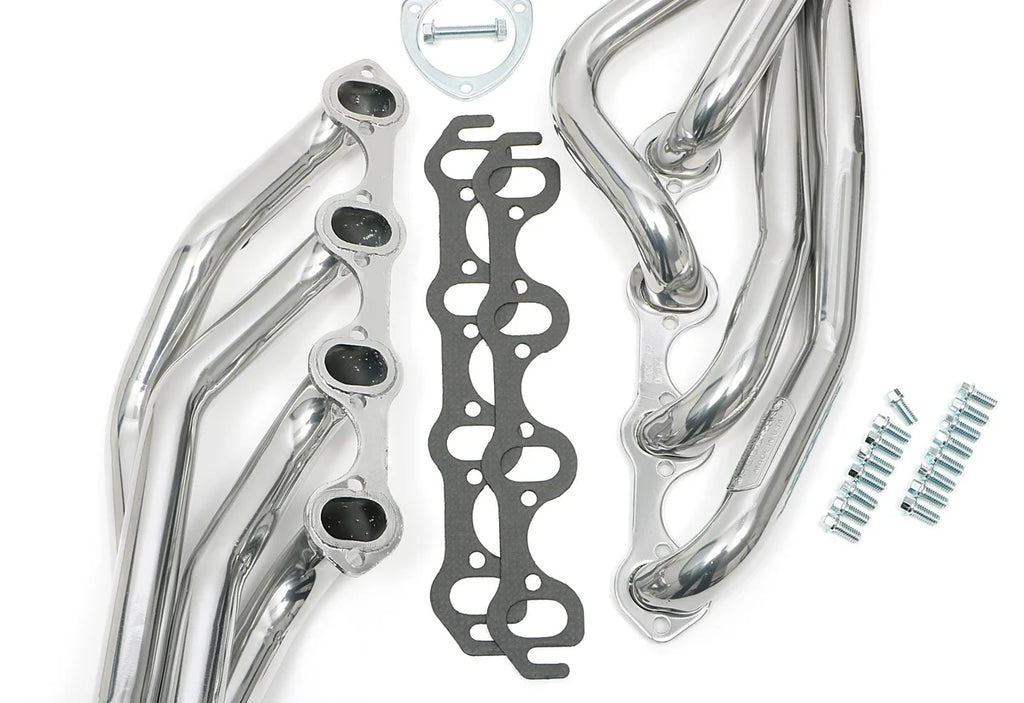 Hedman Hedders Silver Mid-Length Engine Swap Headers to Install a 351W fits 1969-1973 Ford Mustang / 1969-1973 Ford Ranche...