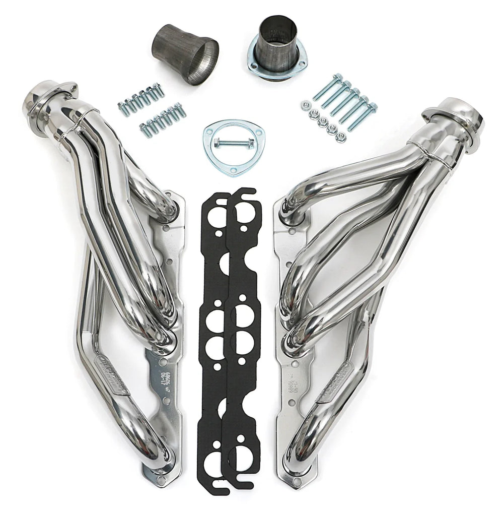 Hedman Hedders Silver Mid-Length Headers 68606 fits 1967-1981 Chevrolet Camaro / Nova / G-Body 283-400 - Main Product View