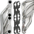 Load image into Gallery viewer, Hedman Hedders Silver Mid-Length Headers 68606 fits 1967-1981 Chevrolet Camaro / Nova / G-Body 283-400 - Back View