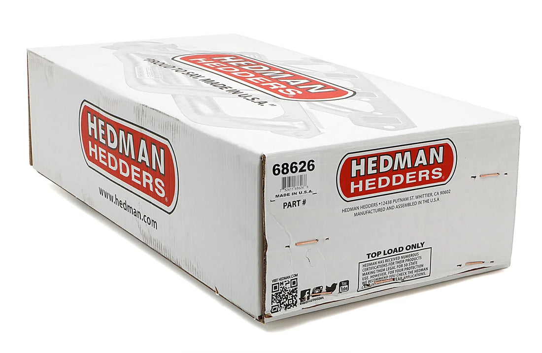 Hedman Hedders Silver Mid-Length Headers w/Close Ratio 68626 fits 1978-1987 G-Body 283-400 - Package Contents