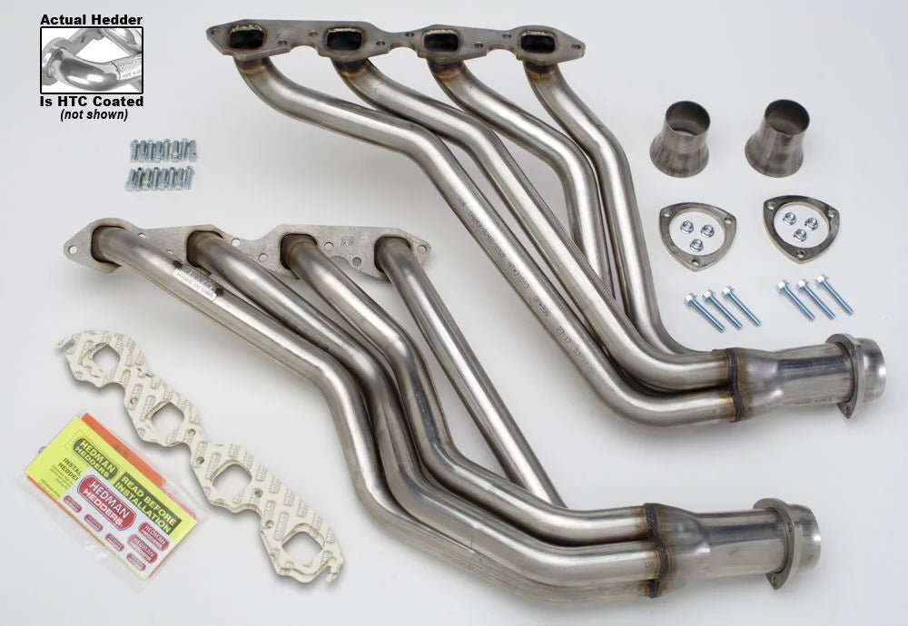 Hedman Hedders Silver Stainless Long-Tube Headers 62826 fits 1968 Chevrolet C10 Pickup / C20 Pickup / C20 Suburban / C30 P...