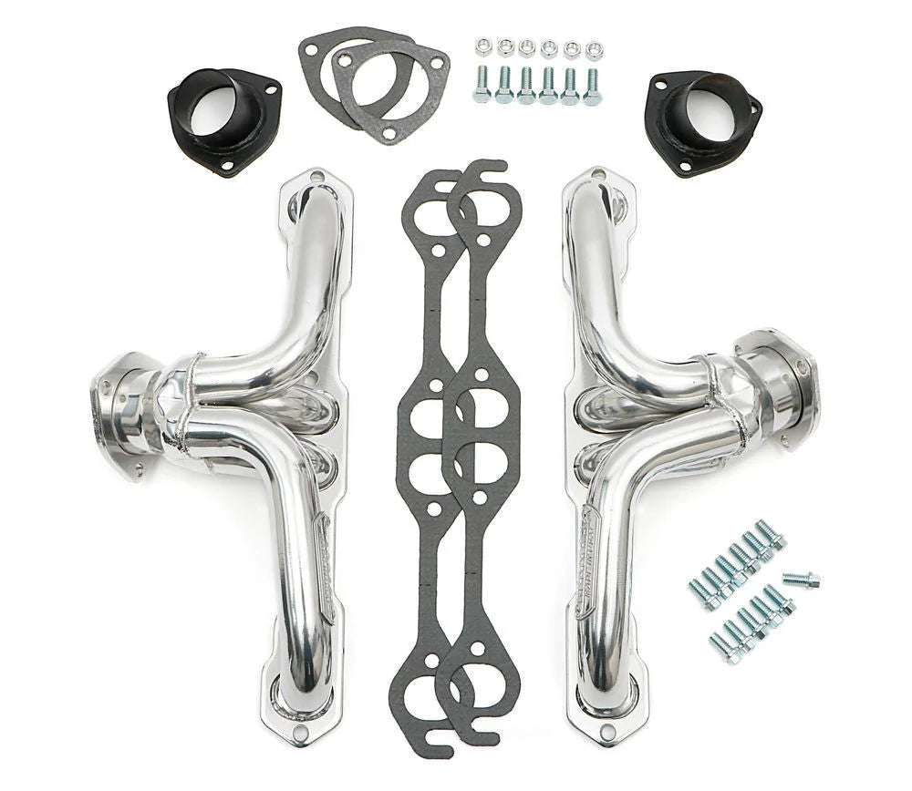 Hedman Hedders Silver Super-Short Headers 68396 fits 1964-1977 Chevrolet El Camino / 1967-1981 Chevrolet Camaro / 1964-197...