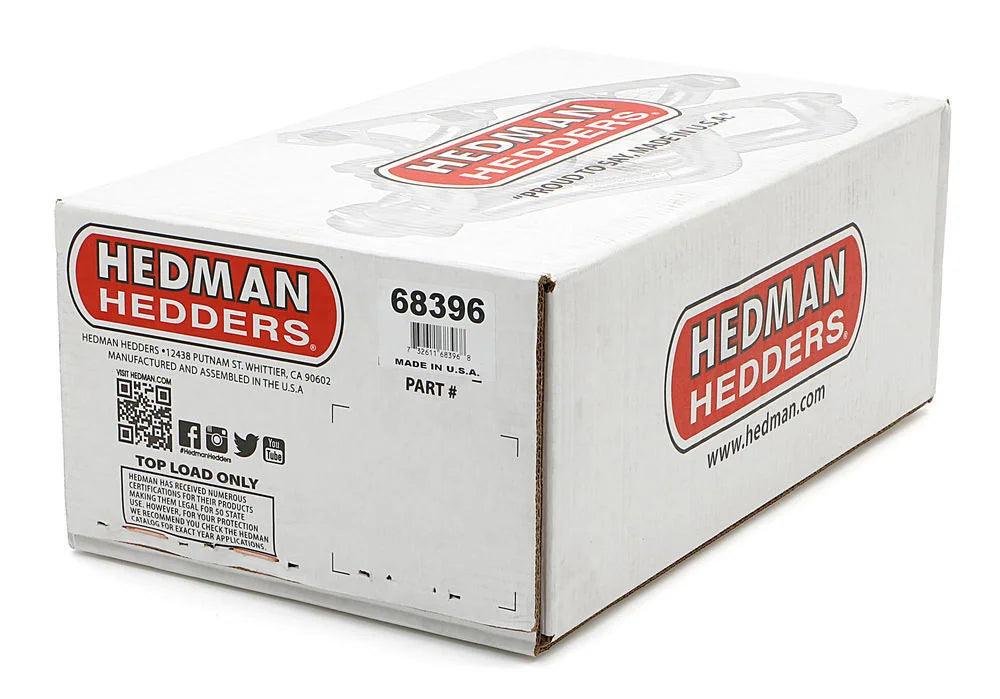 Hedman Hedders Silver Super-Short Headers 68396 fits 1964-1977 Chevrolet El Camino / 1967-1981 Chevrolet Camaro / 1964-197...