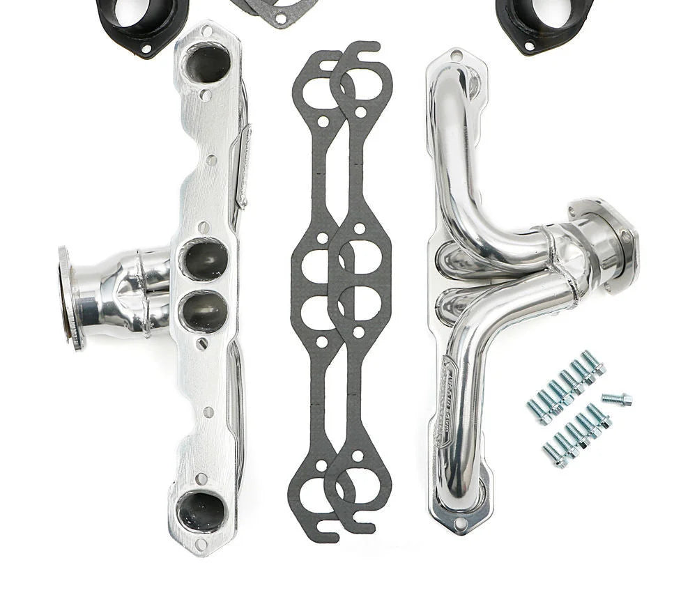 Hedman Hedders Silver Super-Short Headers 68396 fits 1964-1977 Chevrolet El Camino / 1967-1981 Chevrolet Camaro / 1964-197...