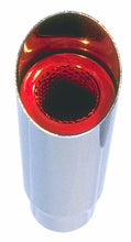 Load image into Gallery viewer, Hedman Hedders Single Resonator HOT TIPS Exhaust Tip; 2 in. System; 2-1/4 in. Out-CHROME - Main Product View