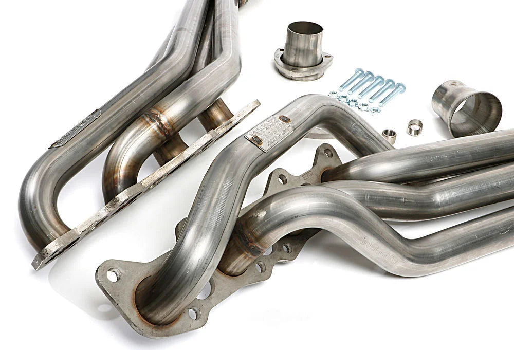 Hedman Hedders Stainless 1-3/4 in. Long-Tube Race Headers 82730 fits 2011-2017 Ford Mustang - Side View