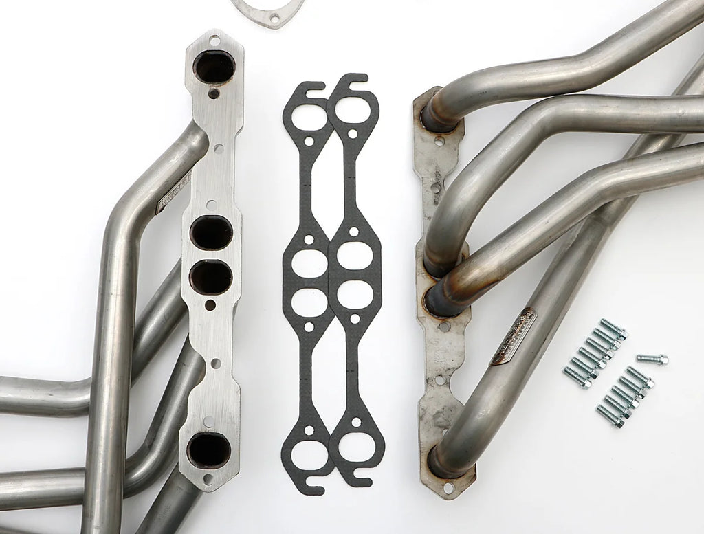 Hedman Hedders Stainless Long-Tube Headers For 1967-81 Camaro with 283-400 62270 - Side View