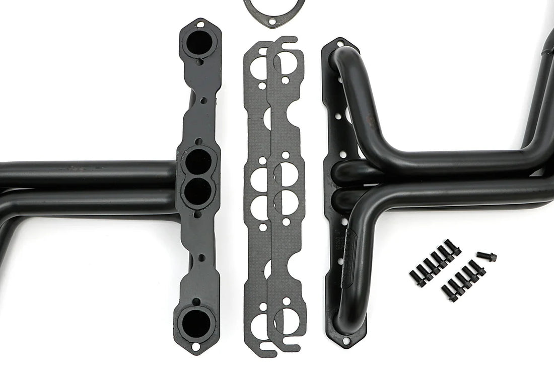 Hedman Hedders Standard Uncoated Headers; 1-1/2 in. Tube Dia.; 3 in. Coll.; FULL LENGTH Design fits 1960-1966 Chevrolet C1...