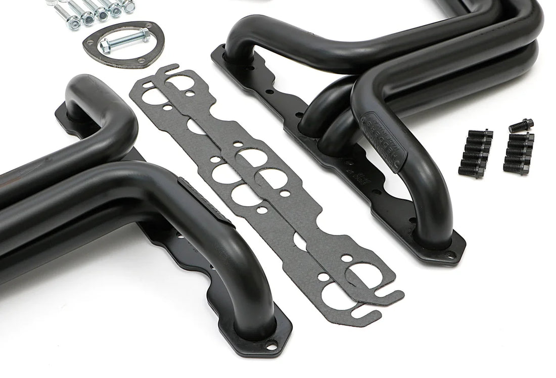 Hedman Hedders Standard Uncoated Headers; 1-1/2 in. Tube Dia.; 3 in. Coll.; FULL LENGTH Design fits 1960-1966 Chevrolet C1...