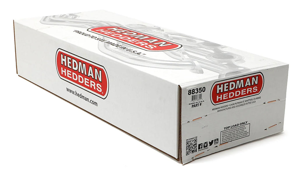 Hedman Hedders Standard Uncoated Headers; 1-1/2 in. Tube Dia.; 3 in. Coll.; FULL LENGTH Design fits 1975-1978 Ford Mustang II