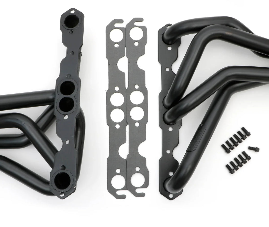 Hedman Hedders Standard Uncoated Headers; 1-1/2 in. Tube Dia.; 3 in. Coll.; FULL LENGTH Design fits 1978-1988 Buick / Chev...