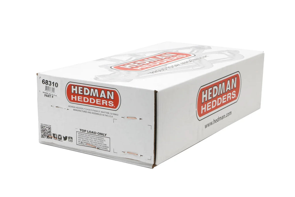 Hedman Hedders Standard Uncoated Headers; 1-1/2 in. Tube Dia.; 3 in. Coll.; FULL LENGTH Design fits 1978-1988 Buick / Chev...