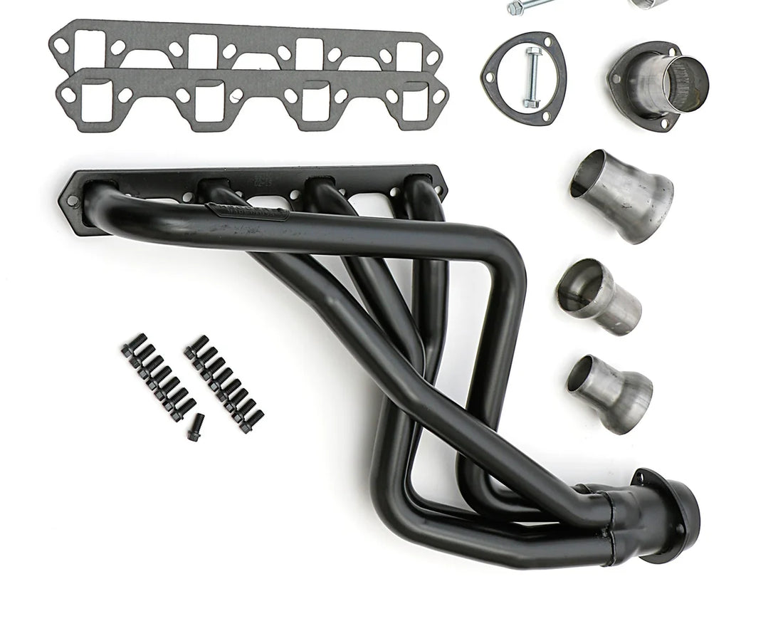 Hedman Hedders Standard Uncoated Headers; 1-1/2 in. Tube Dia.; 3 in. Coll.; FULL LENGTH Design fits 1980-1996 Ford Bronco ...