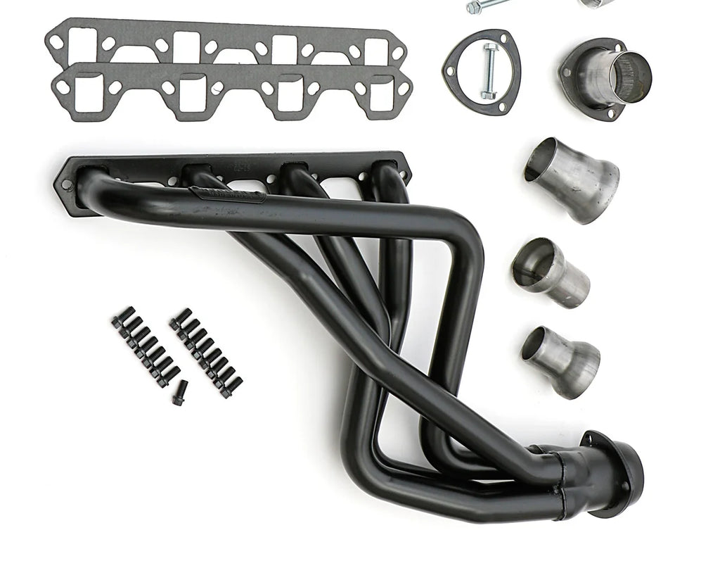 Hedman Hedders Standard Uncoated Headers; 1-1/2 in. Tube Dia.; 3 in. Coll.; FULL LENGTH Design fits 1980-1996 Ford Bronco ...