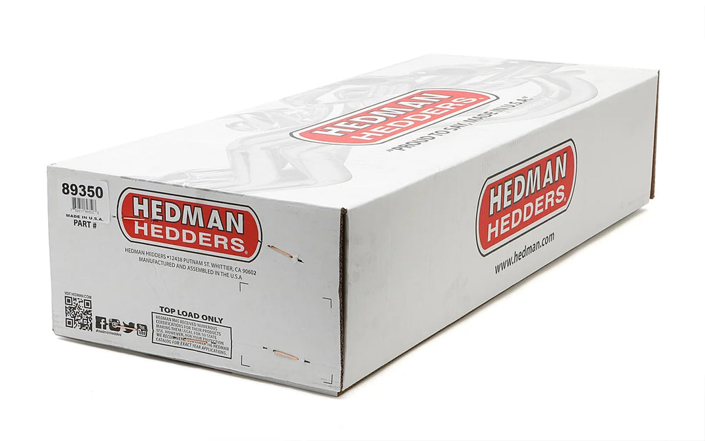Hedman Hedders Standard Uncoated Headers; 1-1/2 in. Tube Dia.; 3 in. Coll.; FULL LENGTH Design fits 1980-1996 Ford Bronco ...