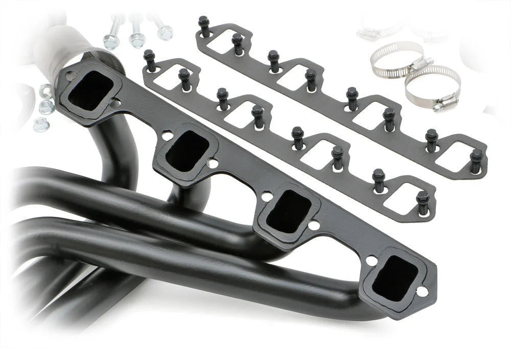 Hedman Hedders Standard Uncoated Headers 1-1/2 in. Tube Dia. 3 in. Coll. FULL LENGTH Design 89270 fits 1980-1985 Ford Bron...