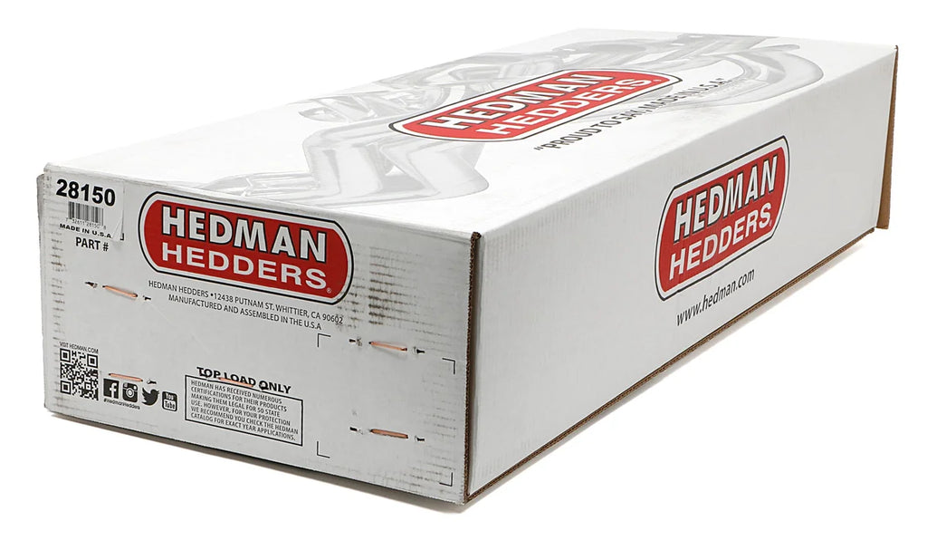 Hedman Hedders Standard Uncoated Headers; 1-3/4 in. Tube Dia.; 3 in. Coll.; FULL LENGTH Design 28150 - Additional View 5