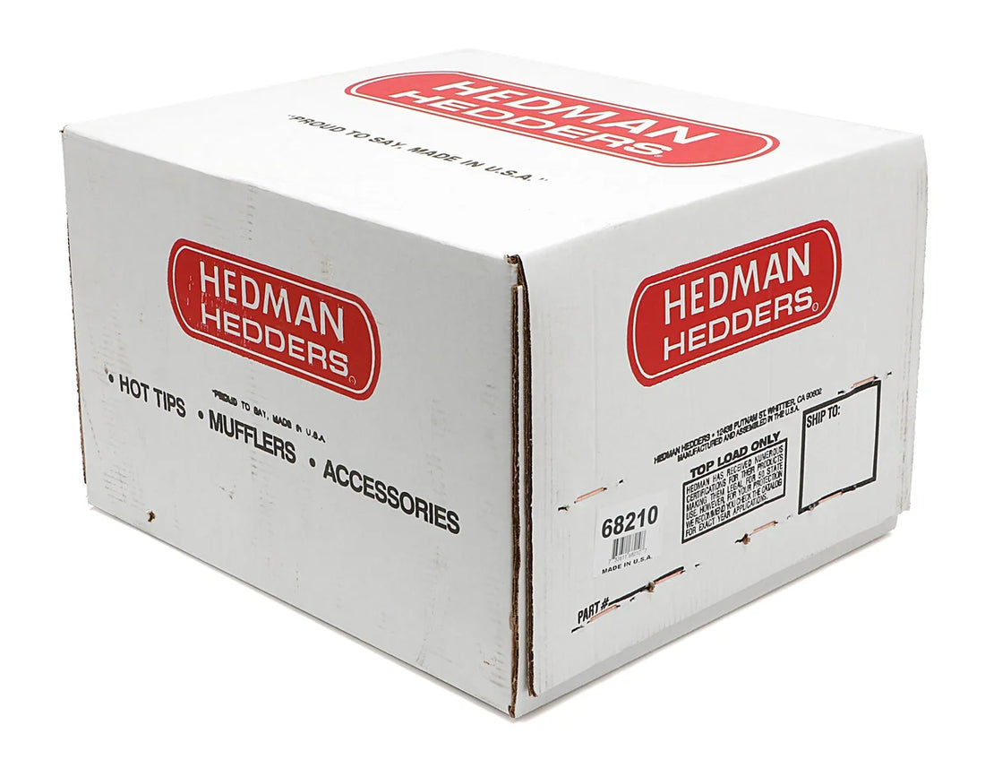 Hedman Hedders Standard Uncoated Headers; 1-3/4 in. Tube Dia.; 3 in. Coll.; FULL LENGTH Design fits 1963-1982 Chevrolet Co...