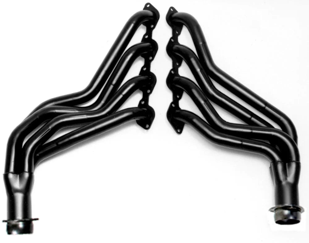 Hedman Hedders Standard Uncoated Headers; 1-3/4 in. Tube Dia.; 3 in. Coll.; FULL LENGTH Design fits 1968 Chevrolet K10 Pic...