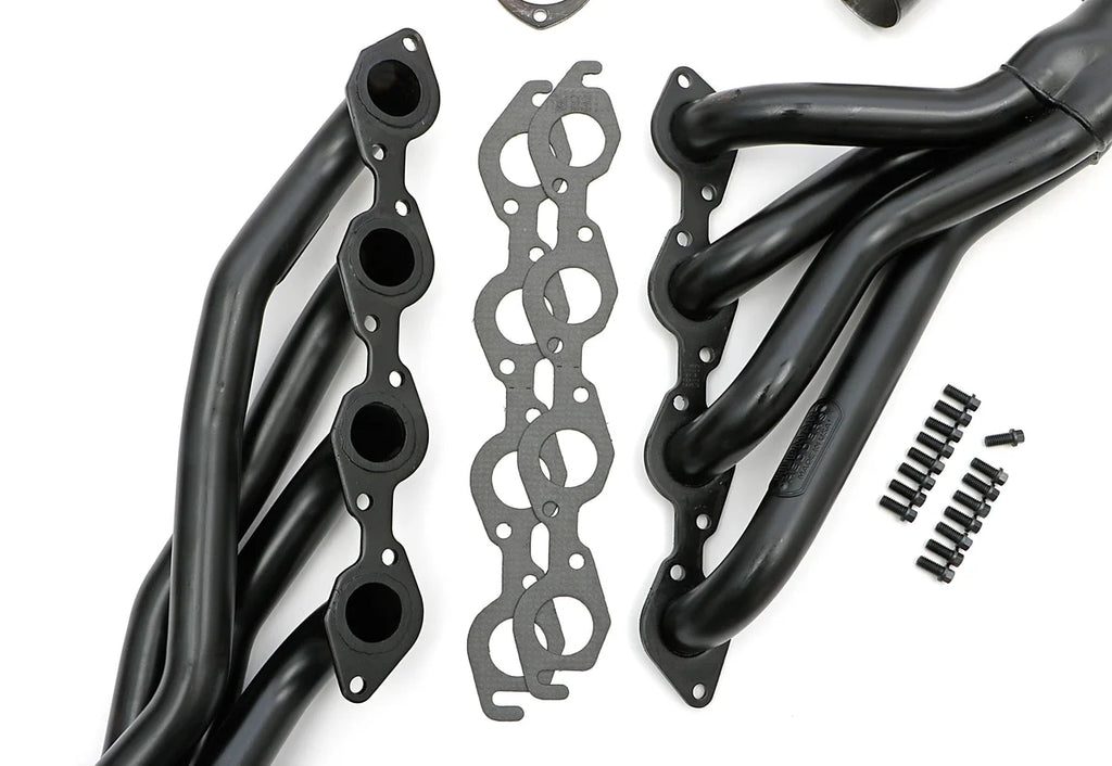 Hedman Hedders Standard Uncoated Headers; 1-3/4 in. Tube Dia.; 3 in. Coll.; Mid-Length Design fits 1965-1981 Chevrolet Bel...
