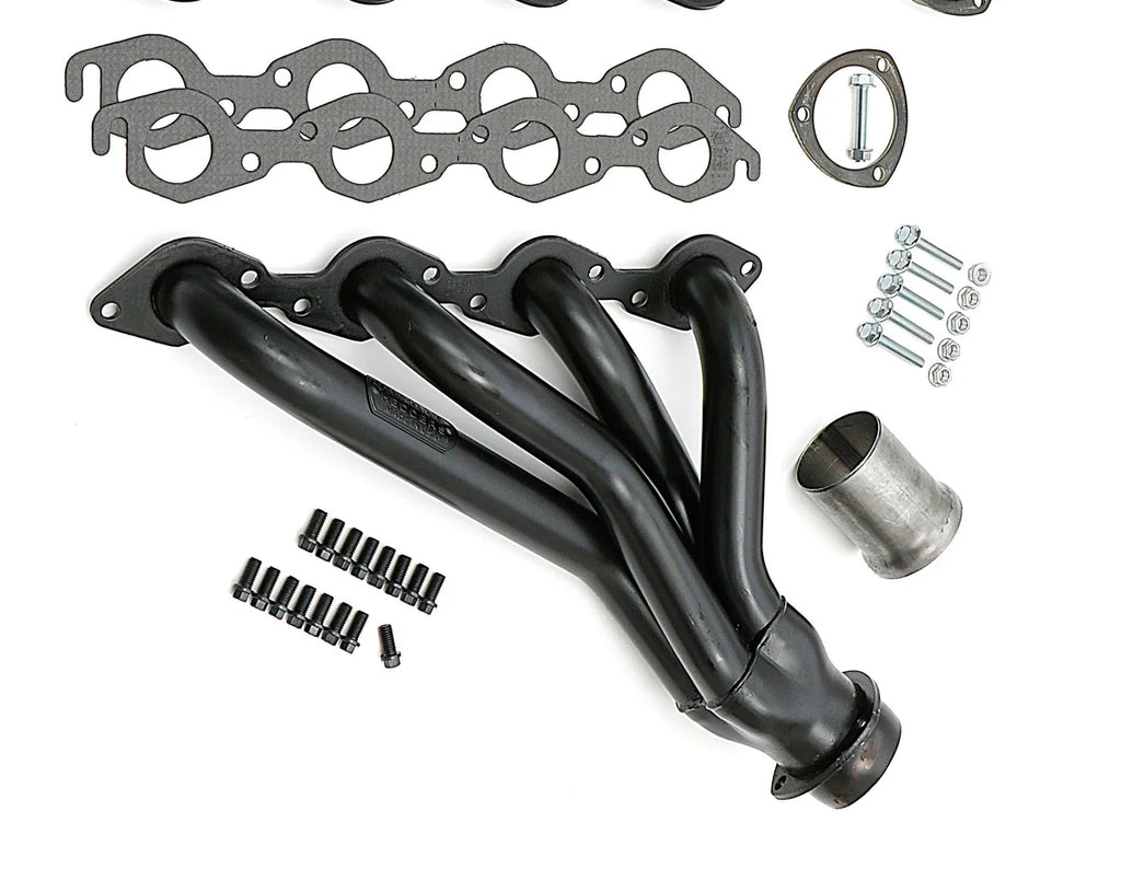 Hedman Hedders Standard Uncoated Headers; 1-3/4 in. Tube Dia.; 3 in. Coll.; Mid-Length Design fits 1965-1981 Chevrolet Bel...