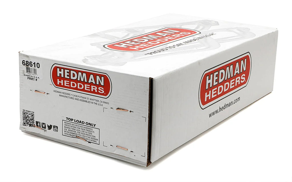 Hedman Hedders Standard Uncoated Headers; 1-3/4 in. Tube Dia.; 3 in. Coll.; Mid-Length Design fits 1965-1981 Chevrolet Bel...
