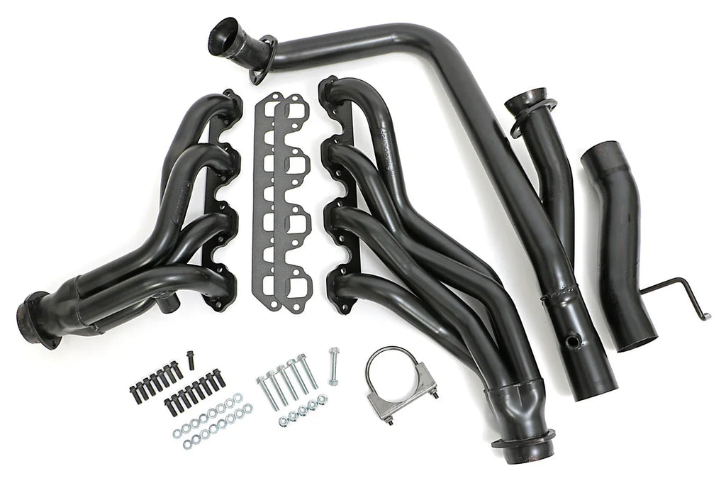 Hedman Hedders Standard Uncoated Headers; 1-3/4 in. Tube Dia.; 3 in. Coll.; MID-LENGTH Design fits 1988-1996 Ford F-250 / ...