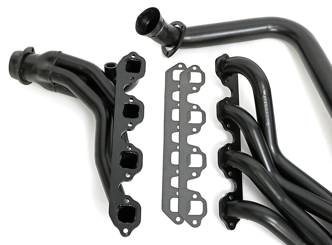 Hedman Hedders Standard Uncoated Headers; 1-3/4 in. Tube Dia.; 3 in. Coll.; MID-LENGTH Design fits 1988-1996 Ford F-250 / ...