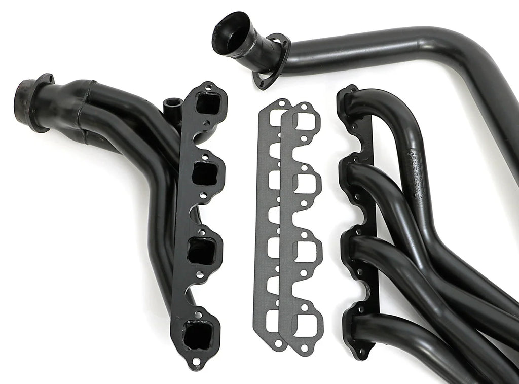 Hedman Hedders Standard Uncoated Headers; 1-3/4 in. Tube Dia.; 3 in. Coll.; MID-LENGTH Design fits 1988-1996 Ford F-250 / ...