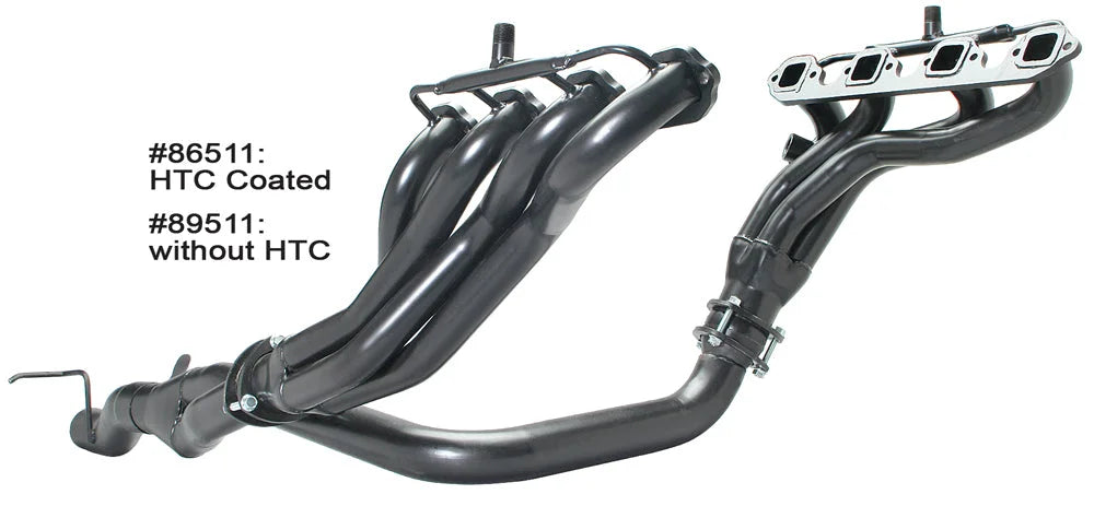 Hedman Hedders Standard Uncoated Headers; 1-3/4 in. Tube Dia.; 3 in. Coll.; MID-LENGTH Design fits 1988-1996 Ford F-250 / ...